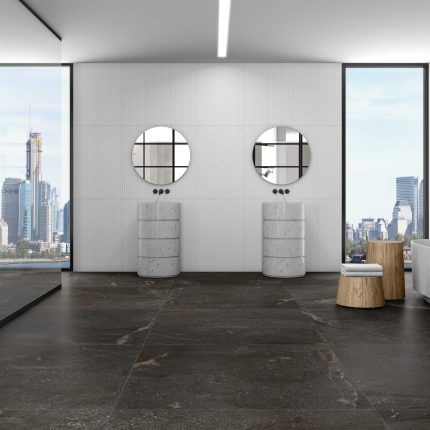 Tau Mainstone Graphite 60x60 POL