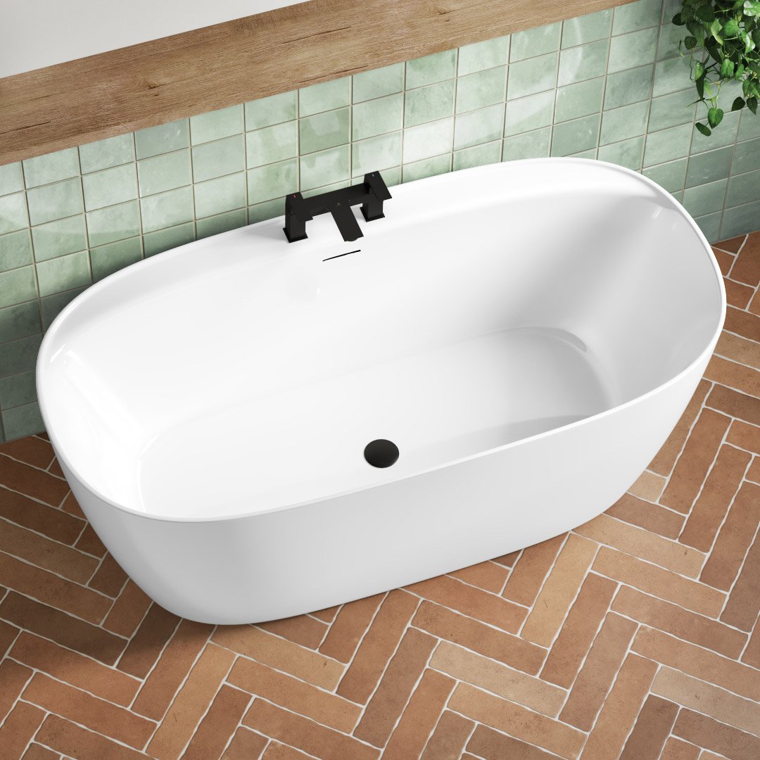 Freestanding Bath Click Clack Waste - Image 6