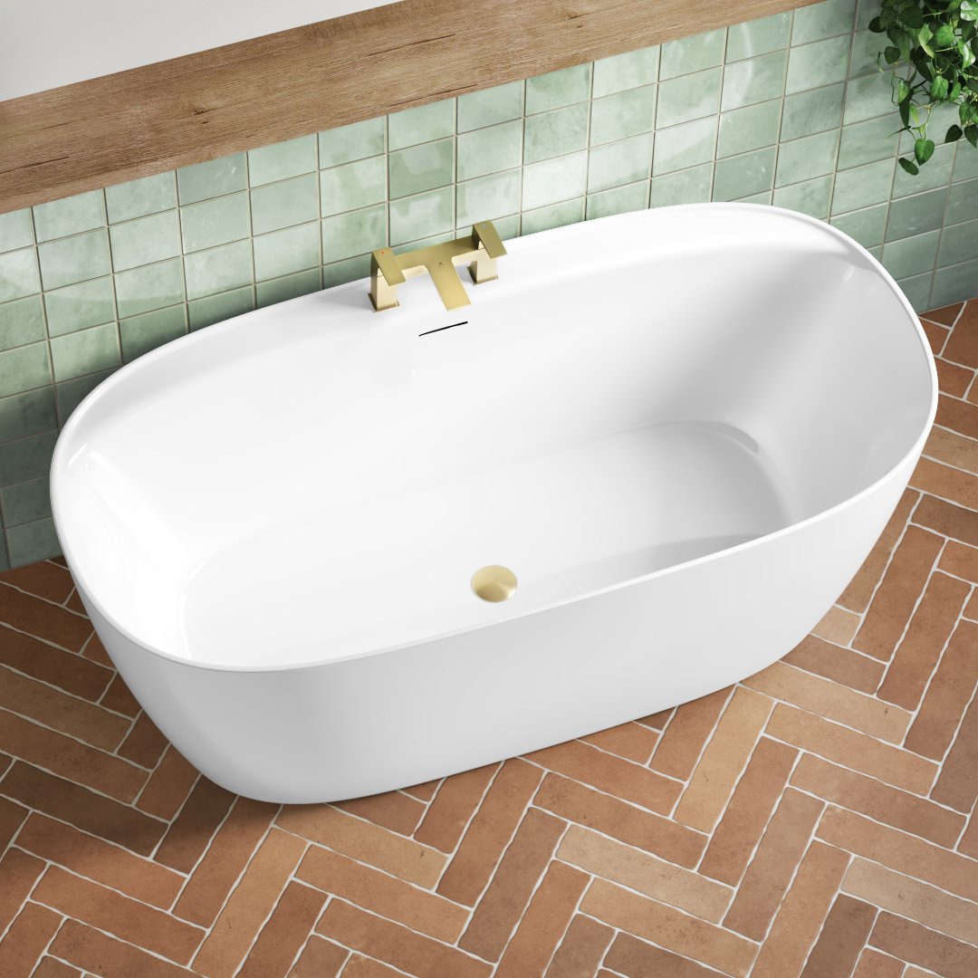 Freestanding Bath Click Clack Waste - Image 4