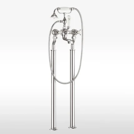 Alternative view of Crosswater Belgravia Crosshead Bath Shower Mixer With Handheld Kit