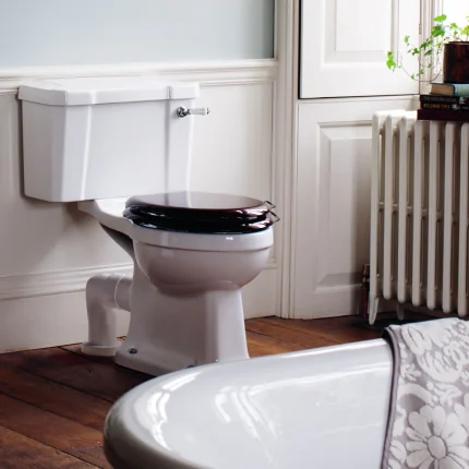 Alternative view of Burlington Standard Close Coupled Toilet Traditional