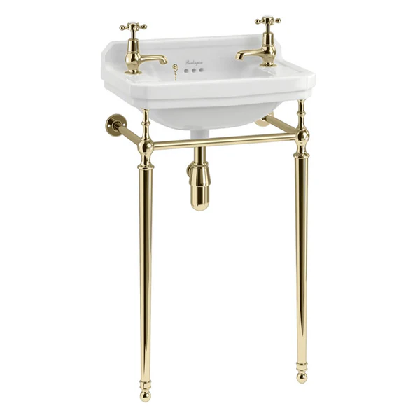 Burlington Edwardian 510 Rectangular Basin With Washstand - Image 6