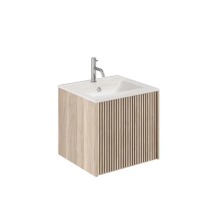Alternative view of Crosswater Limit 1-Drawer Wall Hung Vanity Unit With Ceramic Basin