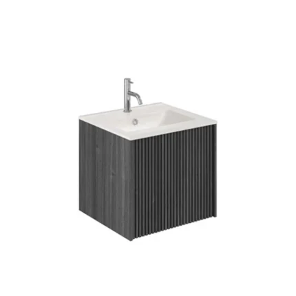 Crosswater Limit 1-Drawer Wall Hung Vanity Unit With Ceramic Basin