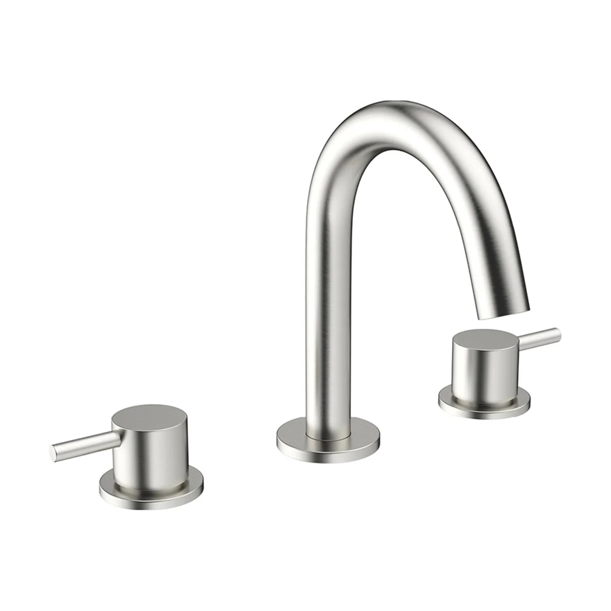 Crosswater MPRO 3 Hole Deck Mounted Basin Mixer Tap - Image 6