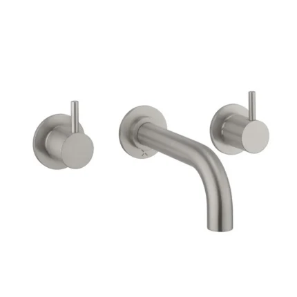 Alternative view of Crosswater MPRO 3-Hole Wall Mounted Basin Mixer Tap