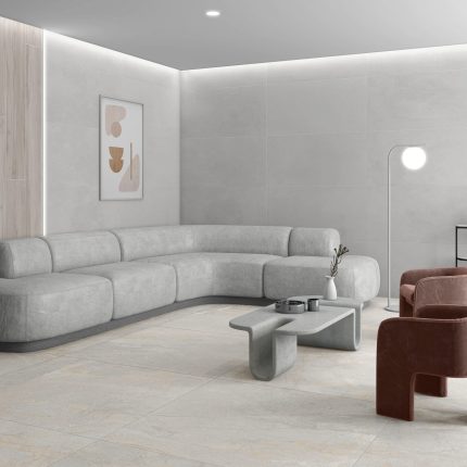 JOB LOT - 15 BOXES Origin Silver 22.5x180 Wood Effect Floor Tile (€10 per m2)