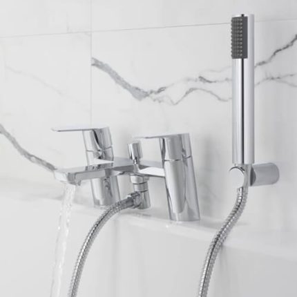 Alternative view of Zero 6 Bath Shower Mixer - Chrome