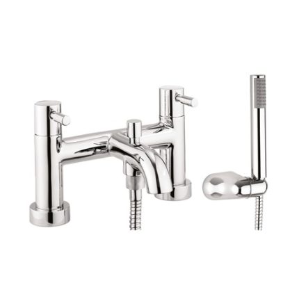 Crosswater Fusion Bath Shower Mixer with Kit - Chrome
