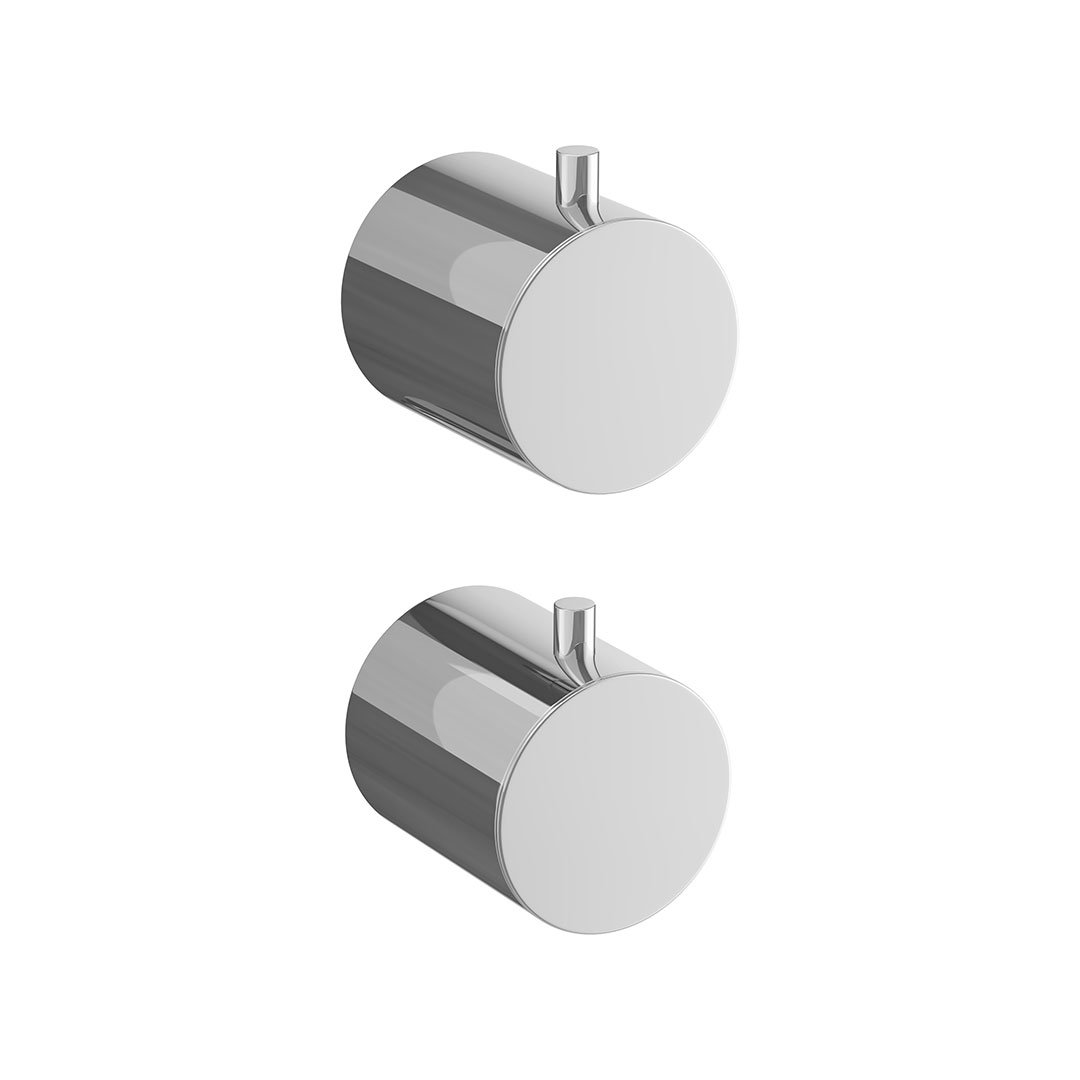 Ryver Round Concealed Valve Handle Pack