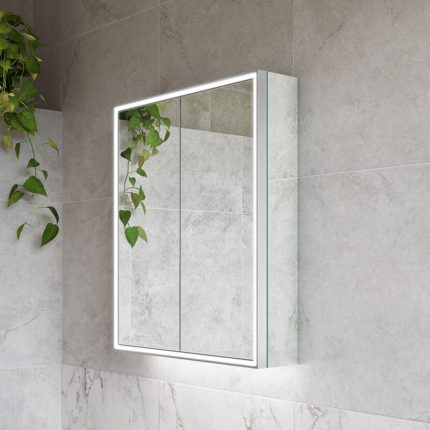 Alternative view of Maya LED Mirror Cabinet