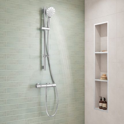 Alternative view of Euri Exposed Thermostatic Shower