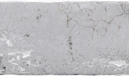 Alternative view of JOB LOT - 8 BOXES Industrial Silver Brillo 7.5x30 Wall Tile (€12.50 per m2)