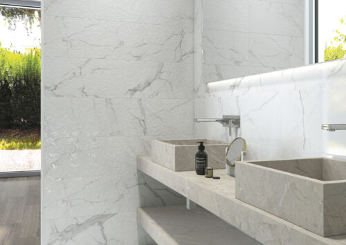 Anima White Leaves Decór 60x30