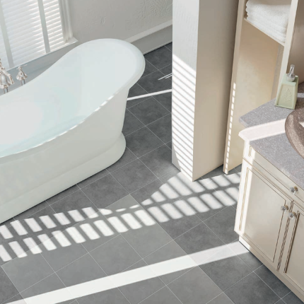 JOB LOT - 11 BOXES ART Bases Gris Encaustic 22.3x2.9 Floor Tile (10.95 per m2)