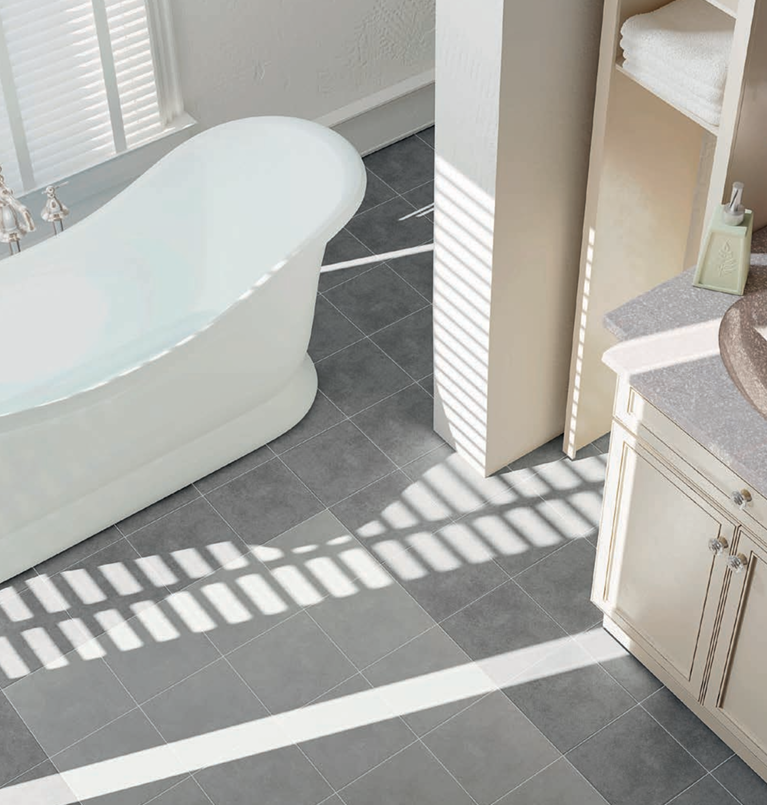 JOB LOT - 11 BOXES ART Bases Gris Encaustic 22.3x2.9 Floor Tile (10.95 per m2)