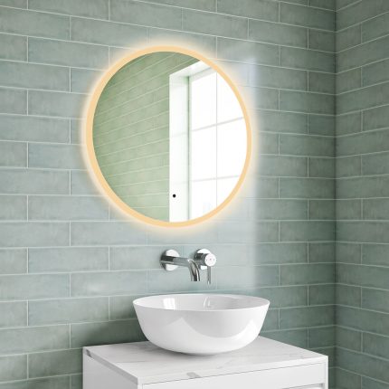 Alternative view of Zane Bluetooth Audio LED Mirror