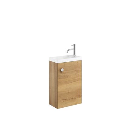 Alternative view of Crosswater Alo Cloakroom Vanity Unit With Basin & Chrome Handle