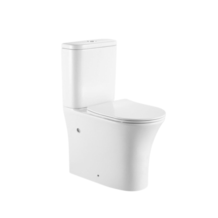 Ava Comfort Height Pan, Dual Button Flush Cistern & Seat ​