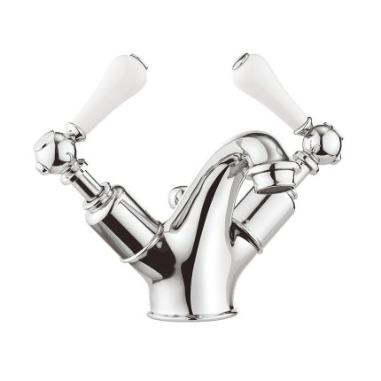 Crosswater Belgravia Lever Basin Mono Mixer With Pop Up Waste - Chrome