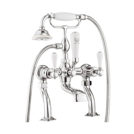Crosswater Belgravia Crosshead Bath Shower Mixer With Handheld Kit
