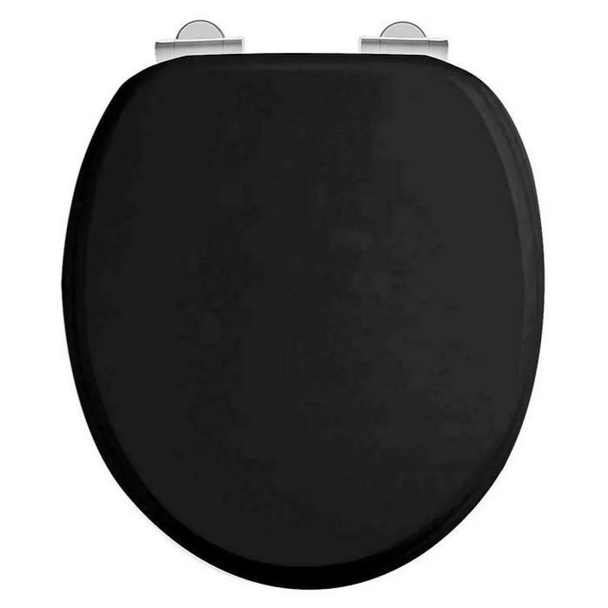 Burlington Jet Black High-Level Toilet With Standard WC Pan - Image 3