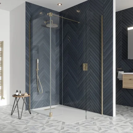 Alternative view of Crosswater GALLERY 10 Wetroom Shower Screen - Slate