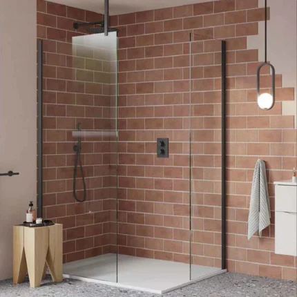 Crosswater GALLERY 10 Wetroom Shower Screen - Slate