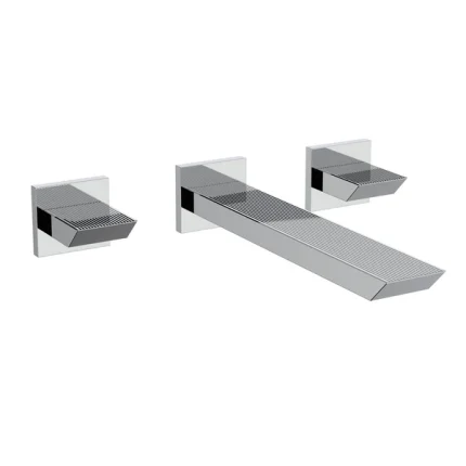 Crosswater Limit 3 Hole Wall Mounted Basin Mixer Tap