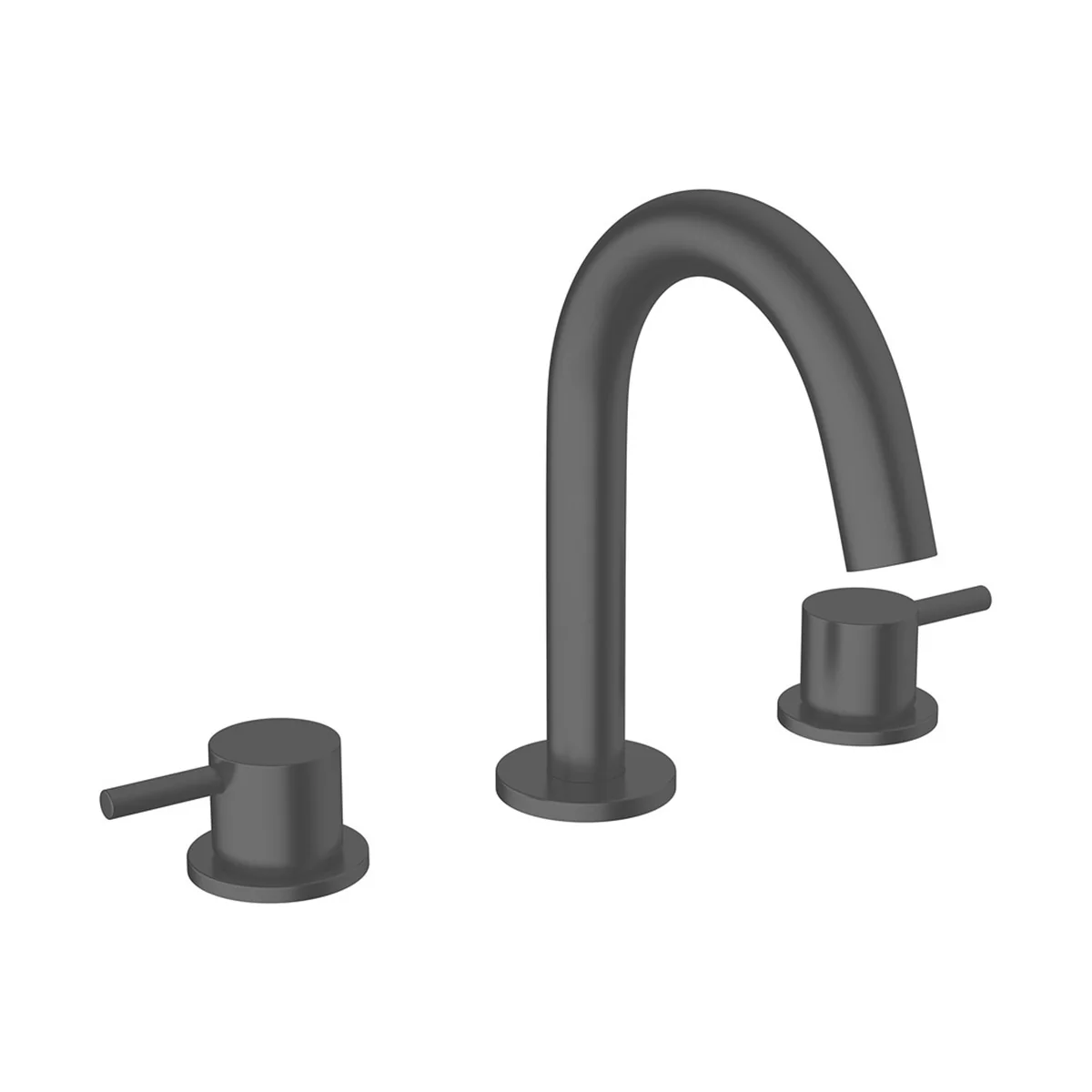Crosswater MPRO 3 Hole Deck Mounted Basin Mixer Tap - Image 3
