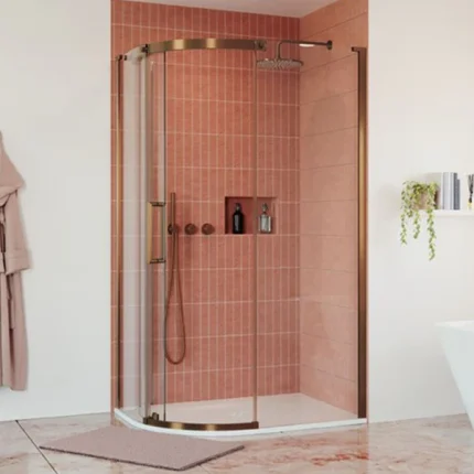 Alternative view of Crosswater Optix 10 Offset Quadrant Shower Door