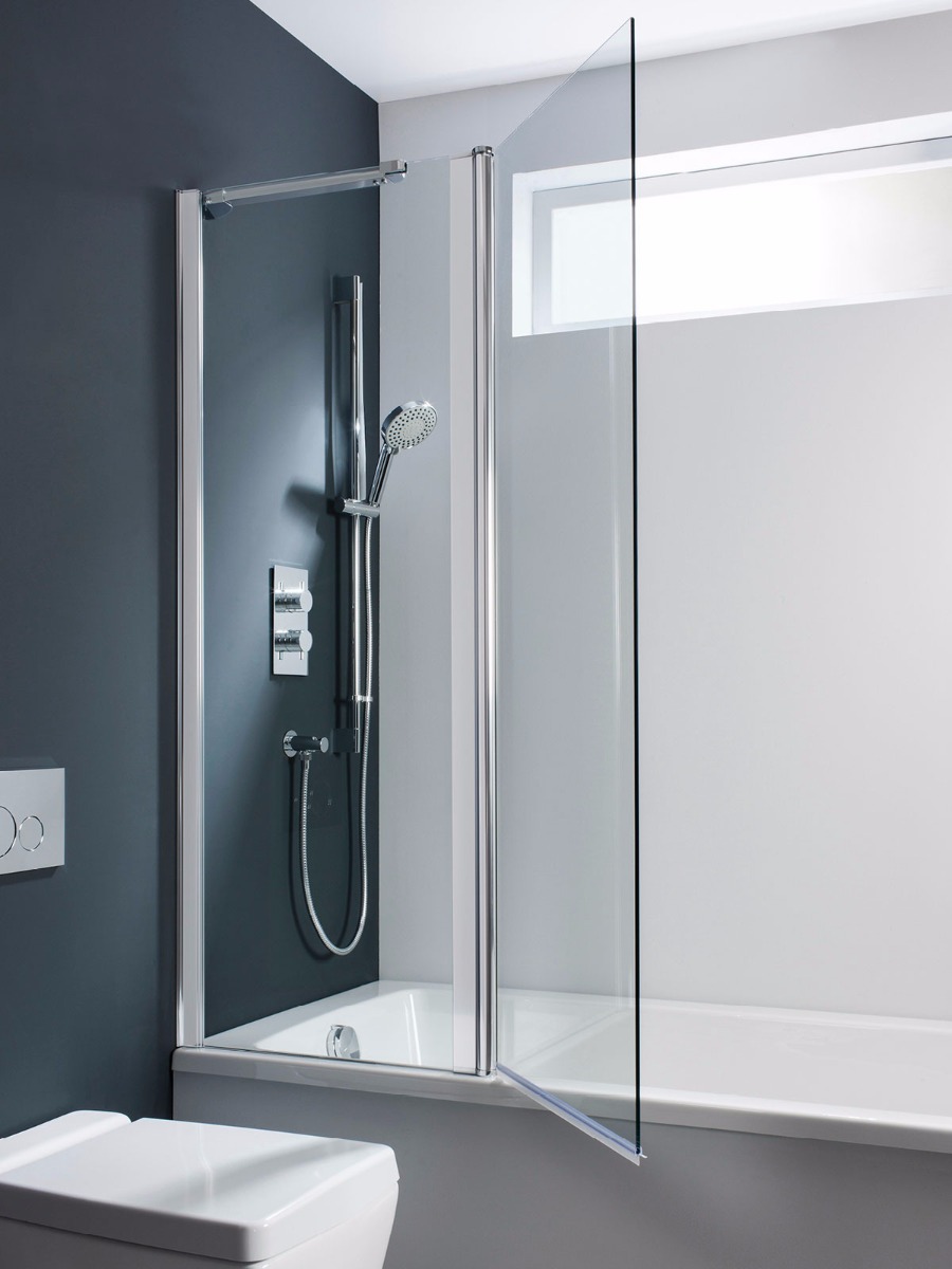 Design Double Bath Screen - Outward Opening - Image 3