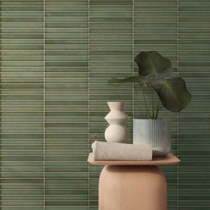 Brick Raku Emerald 35x35