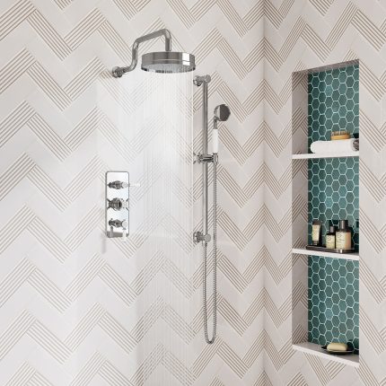 Alternative view of Farnham Triple Thermostatic Concealed Valve