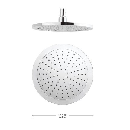 Dial 225mm Showerhead