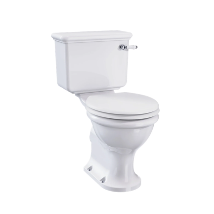 Burlington Guild Rimless Standard Close Coupled Toilet Traditional