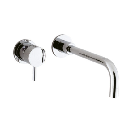Crosswater Kai Lever Wall Mounted 2 Hole Basin Mixer