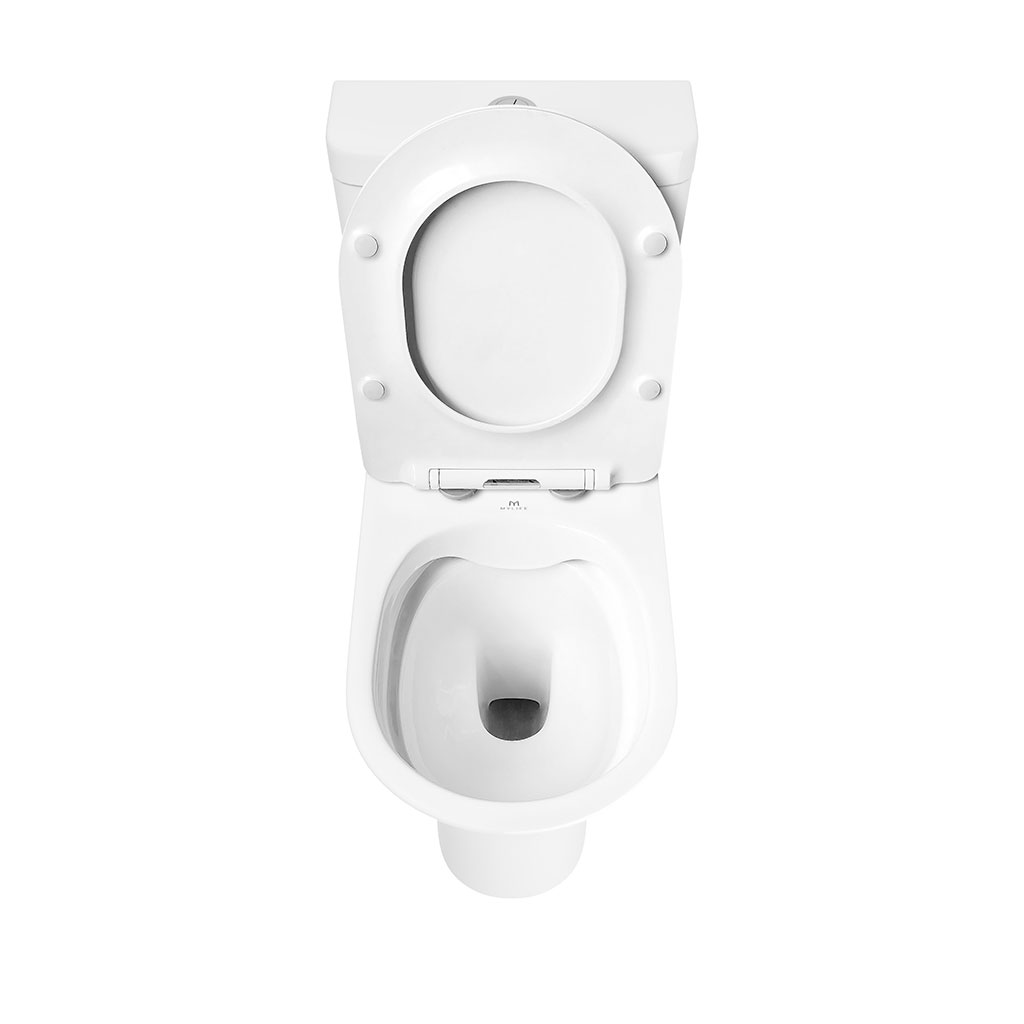 Preston Fully Enclosed Toilet Pan, Cistern & Seat - Image 10