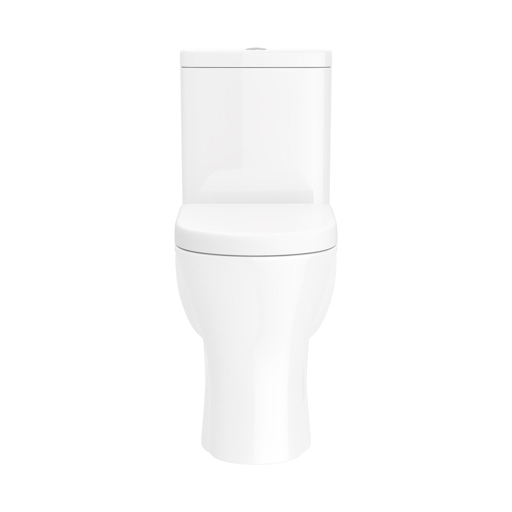 Preston Fully Enclosed Toilet Pan, Cistern & Seat - Image 9