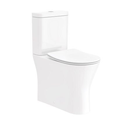 Preston Fully Enclosed Toilet Pan, Cistern & Seat