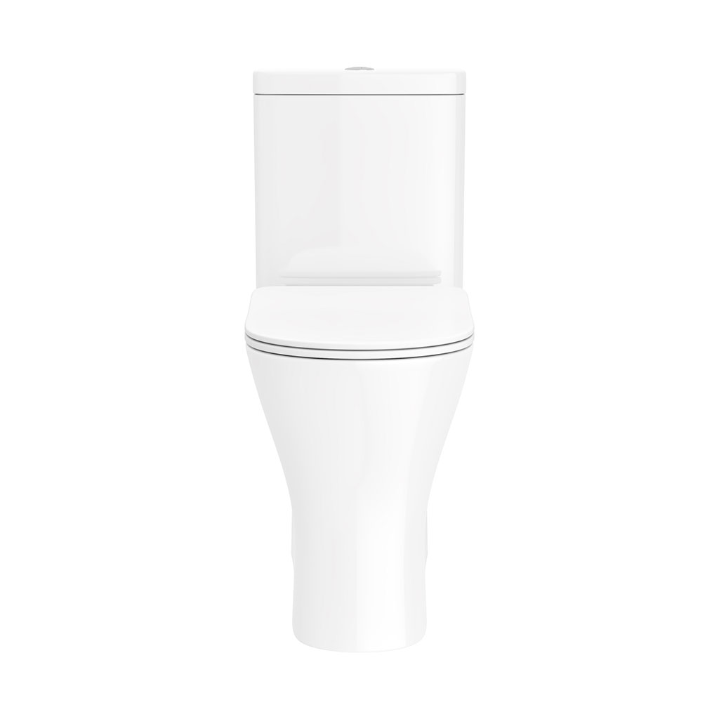 Preston Fully Enclosed Toilet Pan, Cistern & Seat - Image 5