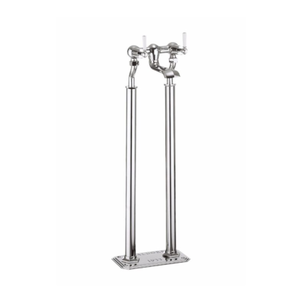 Crosswater Waldorf Lever Bath Filler With Bath Legs and Floor Plate