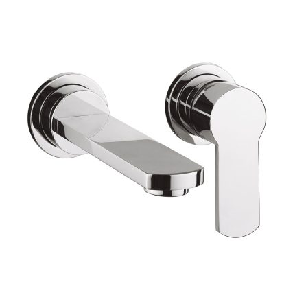 Wisp Basin 2 Hole Set - Chrome