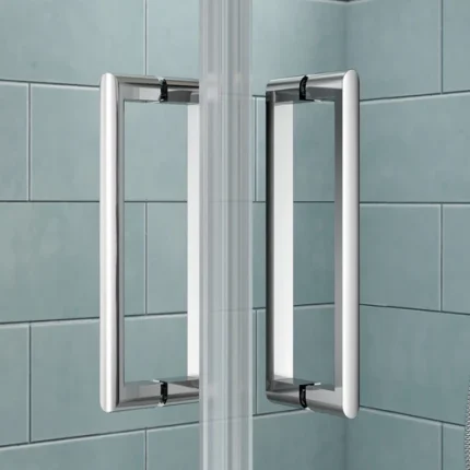 Alternative view of Merlyn 8 Series Frameless Pivot Shower Door In Recess