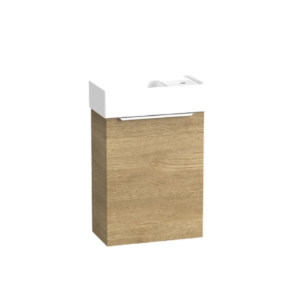 Alto 400 Wall Mounted Cloakroom Vanity Unit & Basin