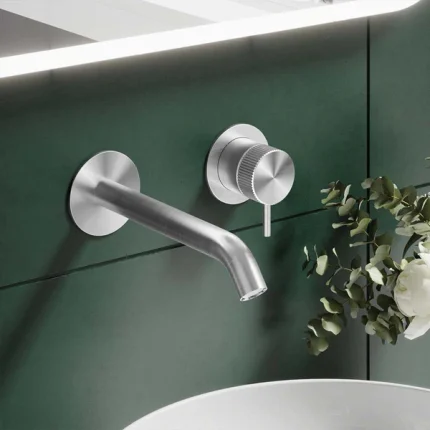 Alternative view of Crosswater 3ONE6 2 Hole Wall Mounted Basin Mixer Tap