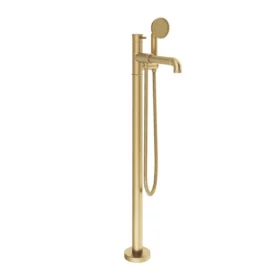 Crosswater MPRO Industrial Floorstanding Bath Shower Mixer With Handset