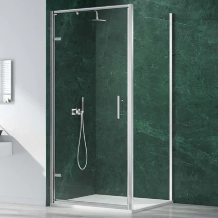Merlyn 6 Series Sleek Hinged Shower Door - Chrome