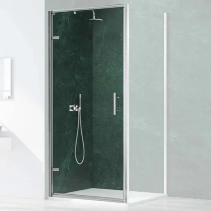 Alternative view of Merlyn 6 Series Sleek Hinged Shower Door - Chrome