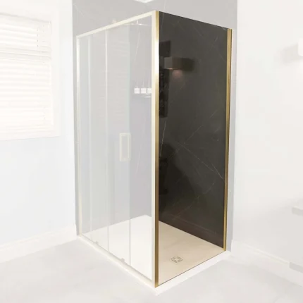 Clear Glass Side Panel for Merlyn 6 Series Sleek Shower Door